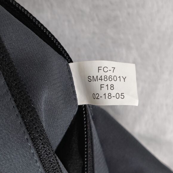 Swiss Tech Jacket Mens XL Gray Black Full Zip Soft Shell Windproof Fleece Lined - Picture 11 of 14